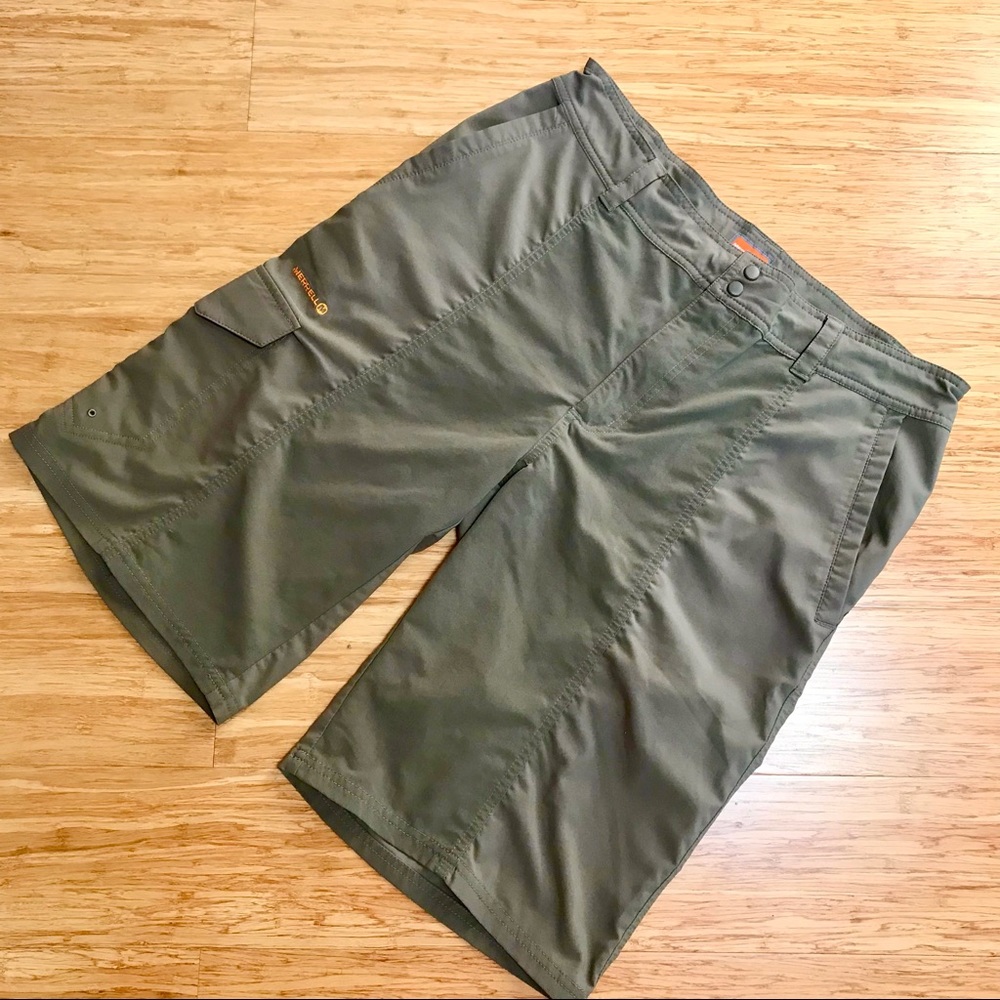 Merrell Hiking Board Shorts Olive Green Sz. L